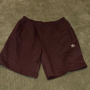 Adidas Men's Dark Brown Athletic Shorts
